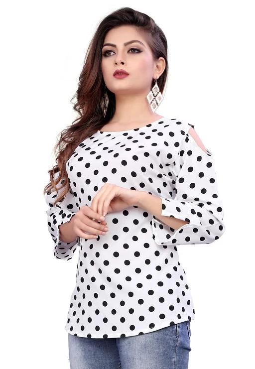 Checkout this latest Tops & Tunics
Product Name: *Classy Feminine Women Tops & Tunics*
Fabric: Crepe
Sleeve Length: Three-Quarter Sleeves
Pattern: Printed
Sizes:
XS, S (Bust Size: 36 in, Length Size: 25 in) 
L, XL
Country of Origin: India
Easy Returns Available In Case Of Any Issue


SKU: m-7
Supplier Name: NANDA_DHARM

Code: 691-12461274-624

Catalog Name: Classy Feminine Women Tops & Tunics
CatalogID_2401593
M04-C07-SC1020