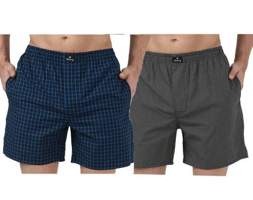 Checkout this latest Boxers
Product Name: *Men Boxer shorts pack of 2*
Fabric: Cotton
Pattern: Checked
Net Quantity (N): 2
Sizes: 
28, 30 (Waist Size: 30 in, Hip Size: 32 in, Length Size: 15 in) 
32 (Waist Size: 32 in, Hip Size: 34 in, Length Size: 16 in) 
34 (Waist Size: 34 in, Hip Size: 36 in, Length Size: 16 in) 
36 (Waist Size: 36 in, Hip Size: 38 in, Length Size: 17 in) 
38 (Waist Size: 38 in, Hip Size: 40 in, Length Size: 17 in) 
40 (Waist Size: 40 in, Hip Size: 42 in, Length Size: 17 in) 
Country of Origin: India
Easy Returns Available In Case Of Any Issue


SKU: P2RBLGRYS
Supplier Name: MISHU KidsWear

Code: 293-12487934-969

Catalog Name: Stylish Men Boxers
CatalogID_2408312
M06-C19-SC1218