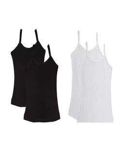 Women's Black Padded Camisole Tank Top For Inner Wear