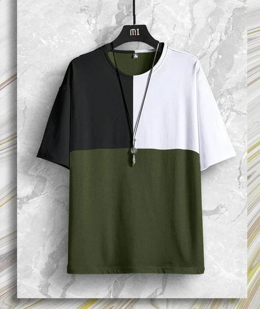Checkout this latest Tshirts
Product Name: *Pytton Men's Loose Fit Round Neck Half|Short|Doctor Sleeve Cotton Blend skin Friendly Fabric T-Shirt for Men*
Fabric: Cotton
Sleeve Length: Three-Quarter Sleeves
Pattern: Colorblocked
Net Quantity (N): 1
Sizes:
S (Chest Size: 40 in, Length Size: 27.5 in) 
M (Chest Size: 42 in, Length Size: 28 in) 
L (Chest Size: 44 in, Length Size: 28.5 in) 
XL (Chest Size: 46 in, Length Size: 29 in) 
XXL (Chest Size: 48 in, Length Size: 29.5 in) 
Men's Tshirt|Cotton Tshirt For Men|Round Neck Tshirt For men|Half Sleeve T-Shirt For Men|Loose Fit Tshirt For Men|Color Block Tshirt For Men|Latest design tshirt for men|Men's Tshirt loose fit cotton fabric|Polo Neck tshirt
Country of Origin: India
Easy Returns Available In Case Of Any Issue


SKU: T20HS-OLBLWH
Supplier Name: GautamEnterprises

Code: 813-125000245-999

Catalog Name: Trendy Graceful Men Tshirts
CatalogID_36646042
M06-C14-SC1205