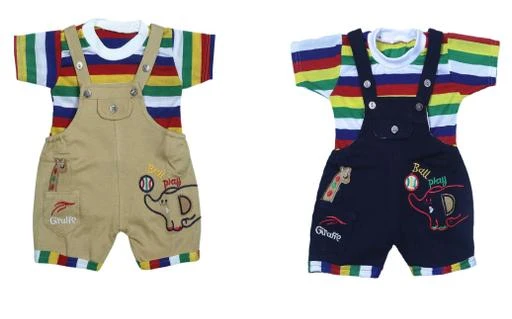 Checkout this latest Dungarees
Product Name: *Cutiepie Fancy Boys Dungarees & Jumpsuits*
Fabric: Cotton
Sleeve Length: Short Sleeves
Type: Regular
Pattern: Printed
Net Quantity (N): 2
Sizes: 
0-6 Months, 6-9 Months, 9-12 Months, 12-18 Months, 18-24 Months
Country of Origin: India
Easy Returns Available In Case Of Any Issue


SKU: 1016-Beige-Navy
Supplier Name: X BOYZ-

Code: 114-12502776-4431

Catalog Name: Modern Stylus Boys Dungarees & Jumpsuits
CatalogID_2411981
M10-C33-SC1152