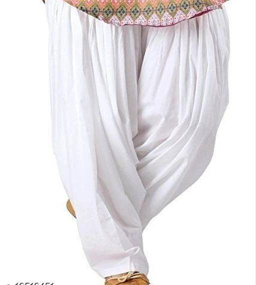 Checkout this latest Salwars
Product Name: *Women's Traditional  White Cotton Semi Patiala Salwar *
Fabric: Cotton
Pattern: Solid
Multipack: 1
Stitch Type: Stitched
Print or Pattern Type: Solid
Sizes: 
30 Waist Size : 30 in  Length: 40 in 
32 Waist Size : 32 in  Length: 40 in 
34 Waist Size : 34 in  Length: 40 in 
36 Waist Size : 36 in  Length: 40 in 
38 Waist Size : 38 in  Length: 40 in
Country of Origin: India
Easy Returns Available In Case Of Any Issue


SKU: White Color Cotton Semi Patiala Salwar
Supplier Name: Cotoncroton Creations

Code: 592-12513451-636

Catalog Name: Alisha Fashionable Women Salwars
CatalogID_2414709
M03-C06-SC1017