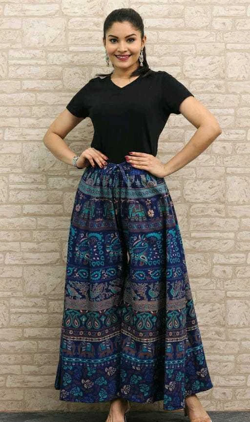 Checkout this latest Palazzos
Product Name: *Women's Cotton Printed Palazzo*
Fabric: Cotton
Pattern: Printed
Net Quantity (N): 1
Sizes: 
Free Size (Waist Size: 42 in, Length Size: 40 in) 
Country of Origin: India
Easy Returns Available In Case Of Any Issue


SKU: DG-2847
Supplier Name: DG Prints

Code: 643-12548919-588

Catalog Name: Elegant Modern Women Palazzos
CatalogID_2423510
M04-C08-SC1039