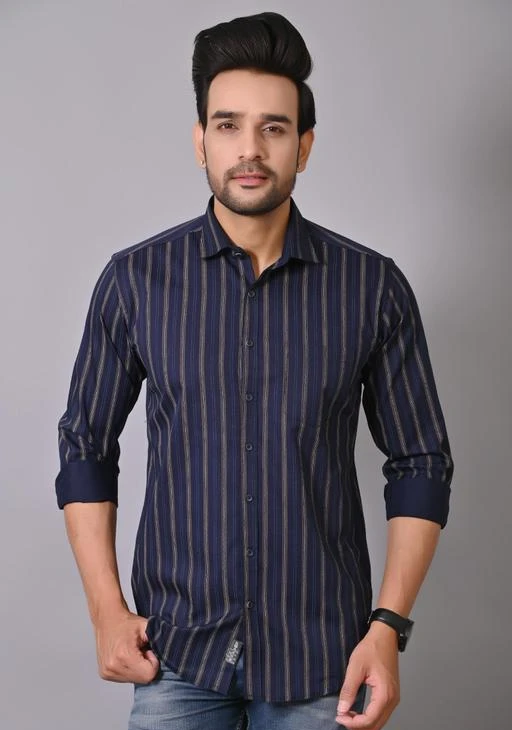 Checkout this latest Shirts
Product Name: *Pretty Retro Men Shirts*
Fabric: Cotton Blend
Sleeve Length: Long Sleeves
Pattern: Striped
Net Quantity (N): 1
Sizes:
M, L, XL, XXL
Country of Origin: India
Easy Returns Available In Case Of Any Issue


SKU: Classic Fabulous Men Shirts
Supplier Name: SHREE SHYAM CREATION

Code: 685-125638536-999

Catalog Name: Pretty Latest Men Shirts
CatalogID_36834968
M06-C14-SC1206