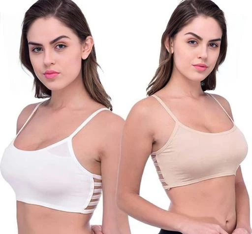 Checkout this latest Bra
Product Name: *Women's Padded Short 6 Straps Bralette *
Fabric: Cotton Blend
Print or Pattern Type: Solid
Padding: Padded
Type: Everyday Bra
Wiring: Non Wired
Seam Style: Seamed
Net Quantity (N): 2
Add On: Pads
Sizes:
28A (Underbust Size: 28 in, Overbust Size: 30 in) 
30A (Underbust Size: 28 in, Overbust Size: 30 in) 
32A (Underbust Size: 28 in, Overbust Size: 30 in) 
34A (Underbust Size: 28 in, Overbust Size: 30 in) 
28B (Underbust Size: 28 in, Overbust Size: 30 in) 
30B (Underbust Size: 28 in, Overbust Size: 30 in) 
32B (Underbust Size: 28 in, Overbust Size: 30 in) 
28C (Underbust Size: 28 in, Overbust Size: 30 in) 
30C (Underbust Size: 28 in, Overbust Size: 30 in) 
32C (Underbust Size: 28 in, Overbust Size: 30 in) 
S (Underbust Size: 28 in, Overbust Size: 30 in) 
M (Underbust Size: 28 in, Overbust Size: 30 in) 
Free Size (Underbust Size: 28 in, Overbust Size: 30 in) 
Hot Stylish Bralette Six (6) Strap Everyday Padded Bra (Removable Pad) For Women by IndiRocks. Special back stripes design, Stylish style. 100% Brand New and High Quality premium fabric product which is Modern and having Stylish design. It is very comfortable to touch and wear. Designed to make a Women look more young and ravishing. This is a perfect garment to make you look charming and cool. It is a perfect Bralette which gives you a stylist, Stylish , sensuous and western look. 
Country of Origin: India
Easy Returns Available In Case Of Any Issue


SKU: 071 White-Skin
Supplier Name: VIPIN ENTERPRISES VIPU

Code: 281-126017282-994

Catalog Name: Stylus Women Bra
CatalogID_36955608
M04-C09-SC1041