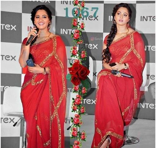 Anushka Shetty Latest Saree 2013 - Saree Blouse Patterns