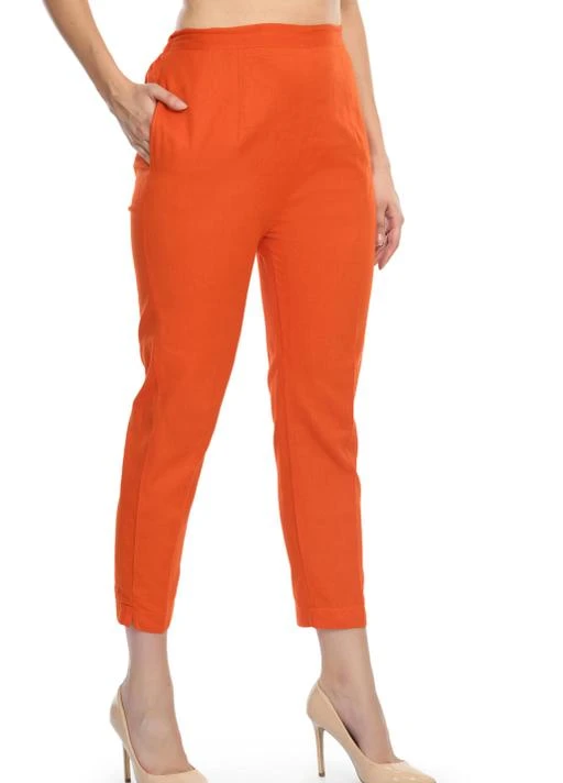 Orange Wide Leg Trousers  Mint Velvet