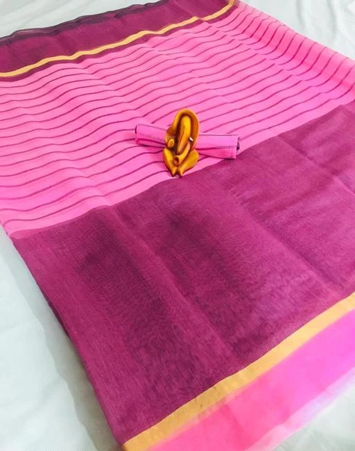 Checkout this latest Sarees
Product Name: *Special Poly Cotton Pink Color Saree With Striped Line Work*
Saree Fabric: Chanderi Cotton
Blouse: Running Blouse
Blouse Fabric: Chanderi Cotton
Pattern: Striped
Blouse Pattern: Same as Saree
Net Quantity (N): Single
Sizes: 
Free Size (Saree Length Size: 5.5 m, Blouse Length Size: 0.8 m) 
Country of Origin: India
Easy Returns Available In Case Of Any Issue


SKU: /Russ_Pink_1007
Supplier Name: SuperWomen'S

Code: 343-12715624-993

Catalog Name: Kashvi Drishya Sarees
CatalogID_2462884
M03-C02-SC1004