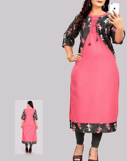 Checkout this latest Kurtis
Product Name: *Lerkiza Present Stylish Jacket Kurtis for Womens*
Fabric: Cotton
Sleeve Length: Three-Quarter Sleeves
Pattern: Printed
Combo of: Single
Sizes:
M (Bust Size: 38 in, Size Length: 46 in) 
L (Bust Size: 40 in, Size Length: 46 in) 
XL (Bust Size: 42 in, Size Length: 46 in) 
XXL (Bust Size: 44 in, Size Length: 46 in) 
Country of Origin: India
Easy Returns Available In Case Of Any Issue


SKU: Selfie 1062
Supplier Name: Lerkiza

Code: 453-12797576-978

Catalog Name: Women Cotton Jacket Kurta Printed Mustard Kurti
CatalogID_2482874
M03-C03-SC1001