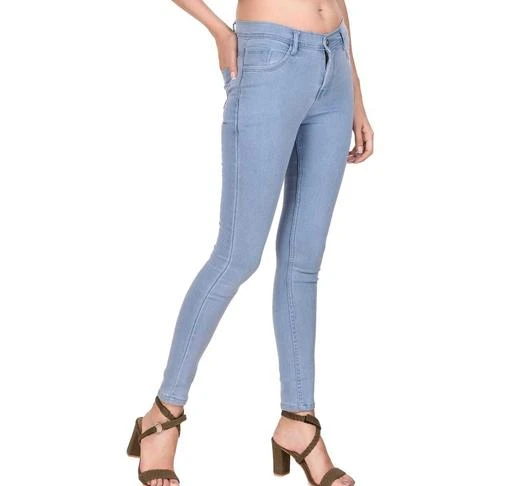 Checkout this latest Jeans
Product Name: *women Jeans*
Fabric: Denim
Surface Styling: Applique
Net Quantity (N): 1
Sizes:
28 (Waist Size: 28 in, Length Size: 41 in) 
30 (Waist Size: 30 in, Length Size: 41 in) 
32 (Waist Size: 32 in, Length Size: 41 in) 
34 (Waist Size: 34 in, Length Size: 41 in) 
Country of Origin: India
Easy Returns Available In Case Of Any Issue


SKU: W-1Btn-LB3
Supplier Name: SAVITA GARMENTS

Code: 234-12815209-678

Catalog Name: Stylish Fashionable Women Jeans
CatalogID_2487185
M04-C08-SC1032