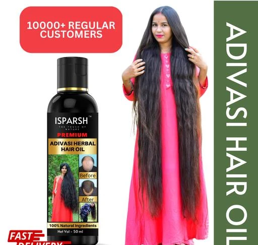  - Adivasi Ayurvedic Herbal Hair Oil For Women And Men For Shiny  Hair