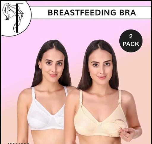 Checkout this latest Bra
Product Name: *Feeding bra combo (Pack Of 2)*
Fabric: Hosiery
Multipack: 2
Sizes: 
S M L XL XXL
Country of Origin: India
Easy Returns Available In Case Of Any Issue


SKU: 100002
Supplier Name: Healofy

Code: 012-12896355-375

Catalog Name: Sassy Women Feeding Bra
CatalogID_2505574
M04-C53-SC1824