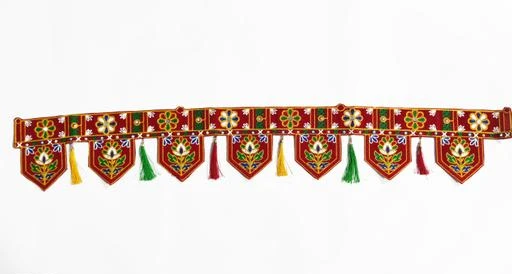 Checkout this latest Wall Decor & Hangings
Product Name: *  Designed Embroidery Toran Bandarwal for Home and Mandir Decoration Hanging Main Door Fancy Traditional Item Size*
Material: Handicraft
Ideal For: All Purpose
Type: Festive Toran
Net Quantity (N): 1
Designed Embroidery Toran Bandarwal for Home and Mandir Decoration Hanging Main Door Fancy Traditional Item Size  Material : Handicraft  Ideal For : All Purpose  Type : Festive Toran  Product Length : 91.5 cm  Product Height : 1 cm  Product Breadth : 13 cm  Net Quantity (N) : 1  The main idea behind decorating the house is to charm and attract the goddess of wealth This bandarwal has excellent potential to enhance the beauty of your home This can be hanged on doors as well as walls and can be used on many occasions like Puja, Festivals, House Warming, Parties , Marriages and inaugurations  Country of Origin : India
Country of Origin: India
Easy Returns Available In Case Of Any Issue


SKU: Toran D-17
Supplier Name: BANDIDHARI HUB

Code: 012-129167854-992

Catalog Name: Fashionable Wall Decor & Hangings
CatalogID_37975487
M08-C25-SC2524