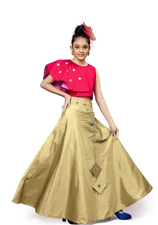 crop top lehenga 12 years