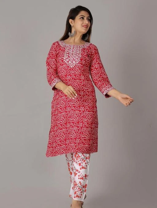 Checkout this latest Kurta Sets
Product Name: *Womens rayon printed embroidery kurta with pant, partywear kurta set , kurta with pant , aline kurta, festival kurta, long kurta, printed kurta set*
Kurta Fabric: Rayon
Bottomwear Fabric: Rayon
Fabric: Rayon
Sleeve Length: Three-Quarter Sleeves
Set Type: Kurta With Bottomwear
Bottom Type: Pants
Pattern: Embroidered
Net Quantity (N): Pack Of 2
Sizes:
M (Bust Size: 38 in, Shoulder Size: 15 in, Kurta Waist Size: 34 in, Kurta Hip Size: 40 in, Kurta Length Size: 44 in, Bottom Waist Size: 30 in, Bottom Length Size: 38 in) 
L (Bust Size: 40 in, Shoulder Size: 15.5 in, Kurta Waist Size: 36 in, Kurta Hip Size: 42 in, Kurta Length Size: 44 in, Bottom Waist Size: 32 in, Bottom Length Size: 38 in) 
XL (Bust Size: 42 in, Shoulder Size: 16 in, Kurta Waist Size: 38 in, Kurta Hip Size: 44 in, Kurta Length Size: 44 in, Bottom Waist Size: 34 in, Bottom Length Size: 38 in) 
XXL (Bust Size: 44 in, Shoulder Size: 16.5 in, Kurta Waist Size: 40 in, Kurta Hip Size: 46 in, Kurta Length Size: 44 in, Bottom Waist Size: 36 in, Bottom Length Size: 38 in) 
Womens rayon printed embroidery kurta with pant, partywear kurta set , kurta with pant , aline kurta, festival kurta, long kurta, printed kurta set
Country of Origin: India
Easy Returns Available In Case Of Any Issue


SKU: PK-006RED-SET
Supplier Name: SUPREME KURTIS

Code: 945-129910569-9951

Catalog Name: Abhisarika Alluring Women Kurta Sets
CatalogID_38208393
M03-C04-SC1003