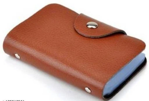 Checkout this latest Business Card Holders
Product Name: *New Official Business Credit Debit Visiting ATM card Organizer Snap Wallet Money Case Leather Mini Purse for Men & Women 12 Card Holder Business card holders *
Net Quantity (N): 1
This is a Classy and Stylish pocket sized Business Card Holder. You can use it for keeping visiting cards, credit cards, debit cards, ids and many more. You can carry it along with you in your pocket or keep it in your purse, bag etc. at any where. This Card Holder can hold approximately 12 visiting cards or 12 debit/credit cards depending upon the thickness of the cards. Magnetic Shut Ensures cards stay within the case for maximum protection. Completely clean and un-wrinkled cards. Multiple Uses Use for money, credit cards and reminders. Less bulky than a wallet.
Country of Origin: India
Easy Returns Available In Case Of Any Issue


SKU: SGD PVC PU CARD HOLDER TAN
Supplier Name: Fash Mart

Code: 021-129912501-992

Catalog Name: FancyUnique Men  Business Card Holders
CatalogID_38209183
M14-C58-SC2989
