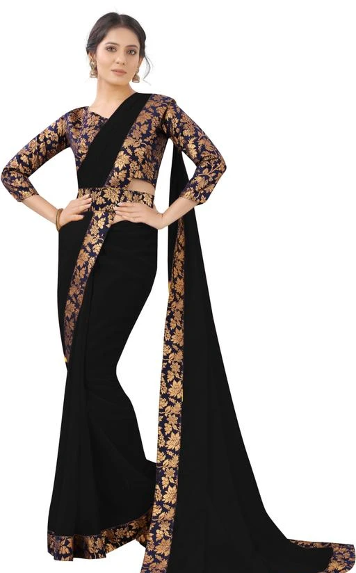 fcity-in-queen-worth-solid-fashion-georgette-saree-black-aagam