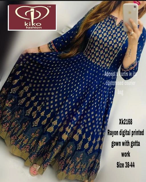 Checkout this latest Kurtis
Product Name: *Aishani Sensational Kurtis*
Fabric: Rayon
Sleeve Length: Three-Quarter Sleeves
Pattern: Printed
Combo of: Single
Sizes:
M (Bust Size: 38 in, Size Length: 49 in) 
L (Bust Size: 40 in, Size Length: 49 in) 
XL (Bust Size: 42 in, Size Length: 49 in) 
Country of Origin: India
Easy Returns Available In Case Of Any Issue


Catalog Name: Alisha Fabulous Kurtis
CatalogID_2549423
Code: 000-13072320

.