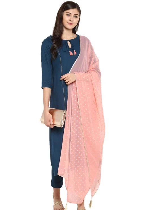 Checkout this latest Dupatta Sets
Product Name: *Janasya Women's Solid Rayon Kurta set with Pants*
Kurta Fabric: Rayon
Fabric: Rayon
Bottomwear Fabric: Rayon
Sleeve Length: Three-Quarter Sleeves
Pattern: Solid
Set Type: Kurta with Dupatta and Bottomwear
Stitch Type: Stitched
Multipack: Single
Sizes: 
XS, S, M, L, XL, XXL, XXXL
Country of Origin: India
Easy Returns Available In Case Of Any Issue


Catalog Rating: ★4.2 (78)

Catalog Name: Janasya Women Cotton A-line Printed Long Kurti With Palazzos
CatalogID_167768
C74-SC1853
Code: 2421-1311975-9964