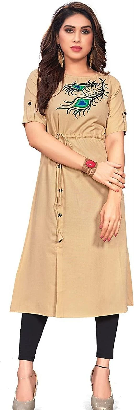 Checkout this latest Kurtis
Product Name: *Urmi Beige Colour Sensational Cotton Morpankh Printed Kurti For Women*
Fabric: Cotton
Sleeve Length: Three-Quarter Sleeves
Pattern: Printed
Combo of: Single
Sizes:
S (Bust Size: 36 in, Size Length: 45 in) 
M (Bust Size: 38 in, Size Length: 45 in) 
L (Bust Size: 40 in, Size Length: 45 in) 
XL (Bust Size: 42 in, Size Length: 45 in) 
XXL (Bust Size: 44 in, Size Length: 45 in) 
One of the most comfortable outfits during the cold, hot and humid Indian climates, most Indian women love Cotton Printed Kurtis as they are extremely comfortable, versatile, and elegant. It is safe to say Cotton Printed Kurtis are those clothing items that will never run out of style here in India. An Indian woman with a few Kurtis and a couple of trousers or leggings is sorted for at least a month. Whether you are someone who prefers a more traditional style like Cotton Printed Kurtis or someone who loves how modern straight or a-line cotton Kurtis looks paired with jeans, we offers a little something for everyone. cotton printed kurti, cotton printed kurtis, cotton printed kurtis for women, cotton printed kurtis below 300, printed kurtis, printed kurties for women, printed kurtis for women, printed kurtis cotton, kurti for daily wear, kurti for office wear, kurti for women's, kurtis for cotton, kurti for women's.
Country of Origin: India
Easy Returns Available In Case Of Any Issue


SKU: Urmi@Mor Pamkh=Cream
Supplier Name: URMI ETHNICS

Code: 833-131551003-005

Catalog Name: Aakarsha Drishya Kurtis
CatalogID_38748909
M03-C03-SC1001