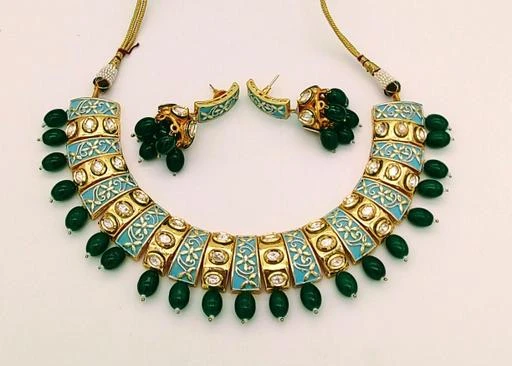 Polki sale jewellery set