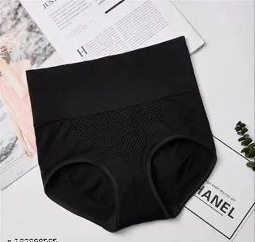Nylon Spandex Underpants for Women Women's High Waist Belly