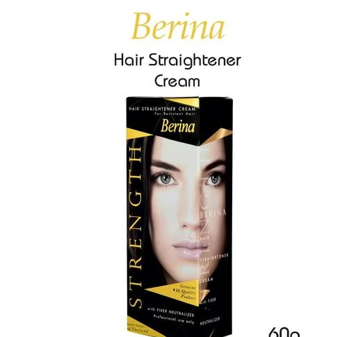  - Berina Hair Straightener Cream Protects From Hair Damage Straight