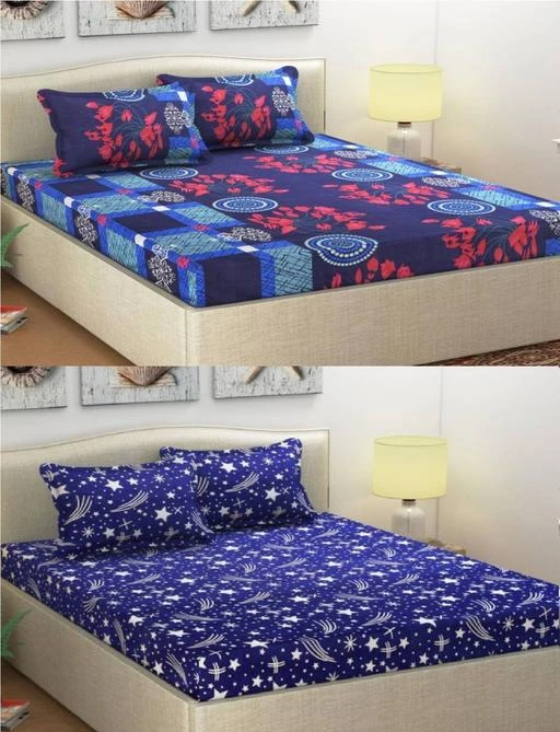 Checkout this latest Bedsheets_1000-1500
Product Name: *BD DECOR Polycotton Printed 2 Double Bedsheet with 4 Pillow Covers 144 TC Size- 90x90*
Fabric: Polycotton
No. Of Pillow Covers: 4
Thread Count: 144
Multipack: Pack Of 2
Sizes:
Queen (Pillow Length Size: 26 in Pillow Width Size: 16 in)
Country of Origin: India
Easy Returns Available In Case Of Any Issue


SKU: 2Bed-Combo-1207
Supplier Name: The Artsy Home

Code: 654-13279034-8511

Catalog Name: Classic Versatile Bedsheets
CatalogID_2599325
M08-C24-SC1101
