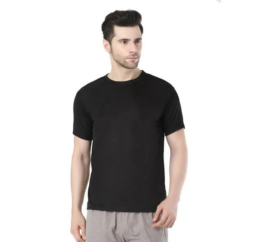 Plain Blank Black Stylish T-Shirt  Plain black t shirt, Shirts, Shirt  template