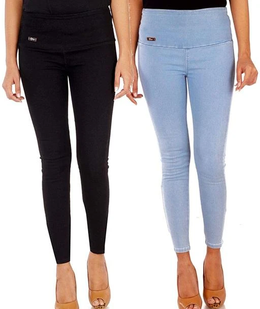 Checkout this latest Jeggings
Product Name: *Ansh Fashion Wear Women's High Waist Stretchable Denim Ankle Length Jeggings for Girls and Womens Pack of 2*
Fabric: Denim
Pattern: Solid
Sizes: 
28 (Waist Size: 28 in, Length Size: 36 in) 
30 (Waist Size: 30 in, Length Size: 36 in) 
32 (Waist Size: 32 in, Length Size: 36 in) 
34 (Waist Size: 34 in, Length Size: 36 in) 
Easy Returns Available In Case Of Any Issue


SKU: 2cmDEN-JEGG-2
Supplier Name: Taj Enterprises

Code: 896-13322777-0312

Catalog Name: Ravishing Latest Women Jeggings
CatalogID_2610445
M04-C08-SC1033