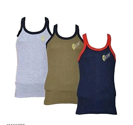 Checkout this latest Vests
Product Name: *ShreeRam Casual Cotton Fabric Multicolour Innerwear For Men's (Pack Of 3)*
Fabric: Cotton
Sleeve Length: Sleeveless
Pattern: Solid
Net Quantity (N): 1
Sizes: 
S, M (Chest Size: 32 in, Length Size: 28 in) 
L, XL, XXL
Country of Origin: India
Easy Returns Available In Case Of Any Issue


SKU: Vests_3Pck
Supplier Name: SHREE RAM CHARAN PADUKA

Code: 363-13328777-417

Catalog Name: Fancy Men Vest
CatalogID_2611972
M06-C19-SC1217