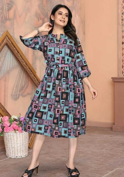 Checkout this latest Dresses
Product Name: *Urbane Fabulous Women Dresses*
Fabric: Crepe
Sleeve Length: Long Sleeves
Pattern: Self-Design
Net Quantity (N): 1
Sizes:
S (Bust Size: 36 in, Length Size: 44 in) 
M (Bust Size: 38 in, Length Size: 44 in) 
L (Bust Size: 40 in, Length Size: 44 in) 
XL (Bust Size: 42 in, Length Size: 44 in) 
XXL (Bust Size: 44 in, Length Size: 44 in) 
Urbane Fabulous Women Dresses
Country of Origin: India
Easy Returns Available In Case Of Any Issue


SKU: LC-02B
Supplier Name: LEAVIO

Code: 683-134088693-997

Catalog Name: Fancy Partywear Women Dresses
CatalogID_39594420
M04-C07-SC1025