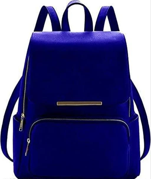 Checkout this latest Backpacks
Product Name: *Sakrit Collection Backpack Girls College Bag Black (30*26) cm/Shoulder Office Fast Backpack Stylish Casual Backpack for Girls and Women Waterproof Backpack(Blue)*
Material: PU
No. of Compartments: 2
Pattern: Solid
Net Quantity (N): 1
Sizes:
Free Size (Length Size: 30 in, Width Size: 26 in) 
Stylish BACKPACK by SAKRIT make your appearance more elegant and stylish with this affordable BACKPACK from the house of SAKRIT fashion the styling and warm color reflects the latest season's trends. The attractive off-white makes it easy and simple to pair with any dress at any occasion. Feel free and comfortable to carry This bag at your work place/ college/ school or any other place. The bag is designed looking your comfort and style in mind. The material used is high quality pu. We design products to compliment your Personality. Care instruction wipe with soft moist cloth, do not expose to extreme heat.
Country of Origin: India
Easy Returns Available In Case Of Any Issue


SKU: Sakrit-Blue  GODEN PATI
Supplier Name: Sakrit Collection

Code: 542-135330393-998

Catalog Name: Elegant Attractive Women Backpacks
CatalogID_40002424
M09-C27-SC5081