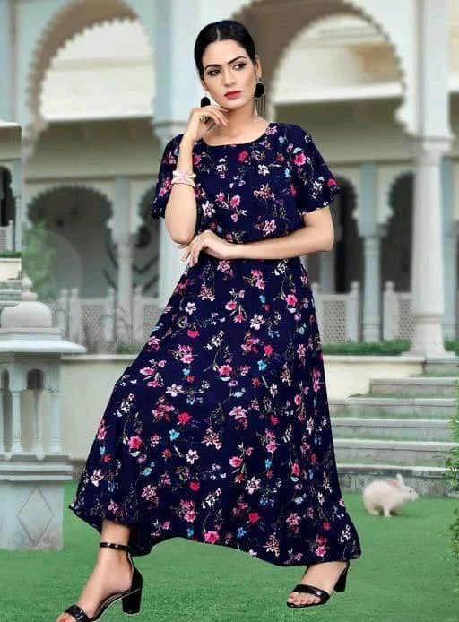 Checkout this latest Dresses
Product Name: *Zanies Printed Navy Blue Colour Crepe Dress *
Fabric: Poly Crepe
Sleeve Length: Short Sleeves
Pattern: Printed
Net Quantity (N): 1
Sizes:
S (Bust Size: 36 in, Length Size: 50 in) 
M (Bust Size: 38 in, Length Size: 50 in) 
L (Bust Size: 40 in, Length Size: 50 in) 
XL (Bust Size: 42 in, Length Size: 50 in) 
XXL (Bust Size: 44 in, Length Size: 50 in) 
XXXL (Bust Size: 46 in, Length Size: 50 in) 
Country of Origin: india
Easy Returns Available In Case Of Any Issue


SKU: AK_2503
Supplier Name: AKHANDANAND CREATION

Code: 033-13607482-468

Catalog Name: Pretty Retro Women Dresses
CatalogID_2677125
M04-C07-SC1025