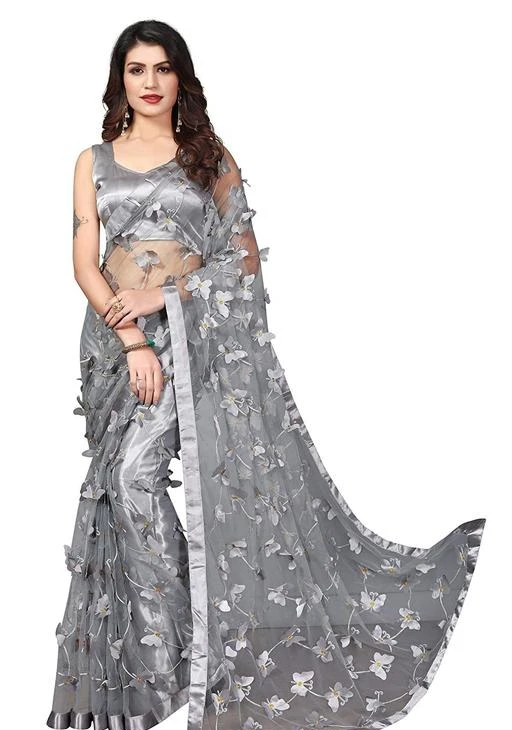 Checkout this latest Sarees
Product Name: *ButterFly Grey Net saree with Unstitched Blouse Piece*
Saree Fabric: Net
Blouse: Separate Blouse Piece
Blouse Fabric: Satin Silk
Pattern: Self-Design
Blouse Pattern: Embellished
Net Quantity (N): Single
Sizes: 
Free Size (Saree Length Size: 5.5 m, Blouse Length Size: 0.8 m) 
Country of Origin: India
Easy Returns Available In Case Of Any Issue


SKU: Butterfly_Grey_ss459_3
Supplier Name: mahalaxami fashion

Code: 114-13608088-8121

Catalog Name: Chitrarekha Graceful Sarees
CatalogID_2677254
M03-C02-SC1004