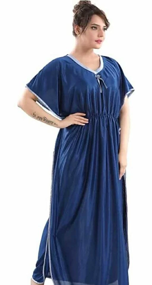 Checkout this latest Nightdress
Product Name: *Eva Adorable Women Nightdresses*
Fabric: Satin
Multipack: 1
Sizes:
Free Size (Bust Size: 40 in, Length Size: 40 in) 
Country of Origin: India
Easy Returns Available In Case Of Any Issue


Catalog Rating: ★3.9 (92)

Catalog Name: Free Mask Daily Wear Satin Women Nightdresses
CatalogID_2683917
C76-SC1044
Code: 932-13635923-435