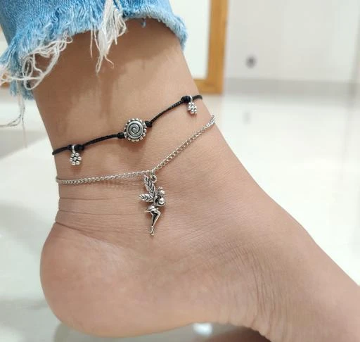 Checkout this latest Anklets & Toe Rings
Product Name: *UNIQUE AND STYLISH ANKLET*
Base Metal: German Silver
Plating: Oxidised Silver
Stone Type: Artificial Beads
Sizing: Adjustable
Type: Chain Anklet
Multipack: 1
Sizes:Free Size
Country of Origin: India
Easy Returns Available In Case Of Any Issue


Catalog Rating: ★4 (103)

Catalog Name: Elite Charming Women Anklets & Toe Rings
CatalogID_2705288
C77-SC1098
Code: 151-13726499-003