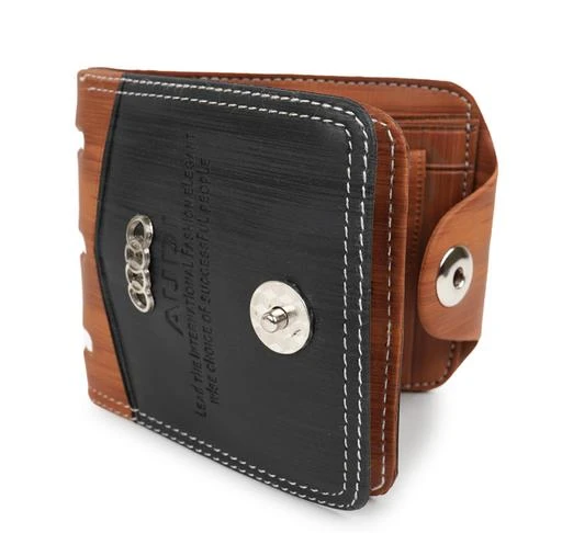 Vegan Leather Slim Money Clip Wallets For Men