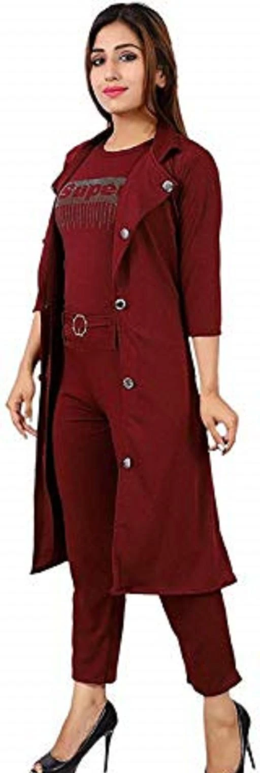  Women Three Piece Dress With Shrugcoat / Chitrarekha Sensational