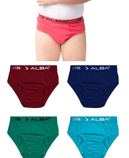 ALBA Pretty - Cotton Panties for Girls Pack of 4