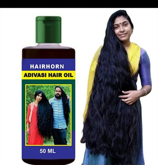 Adivasi Medicine Ayurvedic Herbal Hair Oil 60 ml for Women and Men for  Shiny Hair Long  Dandruff Control  Hair Loss Control  Long Hair  Hair  Regrowth Hair Oil  100  Ayurvedic 60 ml Pack 1
