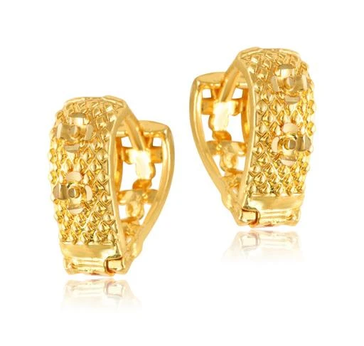 Earring Bali VFJ Traditional V Shape 1 One Gram Gold Plated alloy Dro  Earring, Bali Earring for Women and Girls