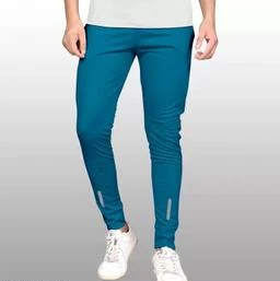 Men's Relaxed Lycra Track Pants / Regular Fit Jogger / Sport Wear Lower  /Perfect Gym Pants /Stretchable Running