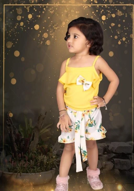 Checkout this latest Clothing Set
Product Name: *cutie pie designer yellow fancy and classic princess yellow frock*
Top Fabric: Cotton
Bottom Fabric: Silk Blend
Sleeve Length: Sleeveless
Top Pattern: Solid
Bottom Pattern: Printed
Net Quantity (N): Single
Add-Ons: Bow Tie
Sizes:
12-18 Months, 18-24 Months, 1-2 Years, 2-3 Years, 3-4 Years, 4-5 Years, 5-6 Years
Care Instructions : Machine Wash Fit Type: Regular Care Instructions: Machine Wash Fit Type: Regular 100% COTTON YOUR BABY DESERVES THE BEST – Eye-popping Baby Girl’s Dress is Made from 100% Cotton, breathable and flexible. Enjoy the comfort and convenience that comes inherently with Babywish Baby Clothes. Quality is an Inherent part of Babywish Products. ADORABLE & PREMIUM DESIGNS – Checkered Print with Floral Embroidery Pattern Has been specially designed for baby girls, Hand Picked and Hand Inspected by A mother itself, our designs are genuine, simple & guaranteed to last long. You will never find a Babywish Girl Dress with a low quality or faded design. Your kid looks adorable in this cute party dress. PERFECT GIFTS – Stylish and trendy dress for the all season with cool classic Polka dotted Frock pattern are adorable, fashionable and stylish--kids favorite. Perfect and Great for little boys as a birthday gift or any others festival gifts. It's a party wear set & casual wear for girls. GREAT FOR ALL OCCASION – This unique and fashionable Floral print Frock for Girls keep them cool & comfortable in summer and warm in winter. Soft cotton baby boy dress and baby party dress are perfect for toddler & Baby Girl’s to Daily wears, Casual, Party, Home, Outside, Sleep wear, Sport wear in summer or spring or winter. A DESIGN CRAFTED FOR YOUR KIDS – No collar instruction tag so NO irr
Country of Origin: India
Easy Returns Available In Case Of Any Issue


SKU: cutie pie designer yellow fancy and classic princess yellow frock
Supplier Name: JALAK FASHION

Code: 643-138932996-994

Catalog Name: Princess Elegant Girls Top & Bottom Sets
CatalogID_41184173
M10-C32-SC1147