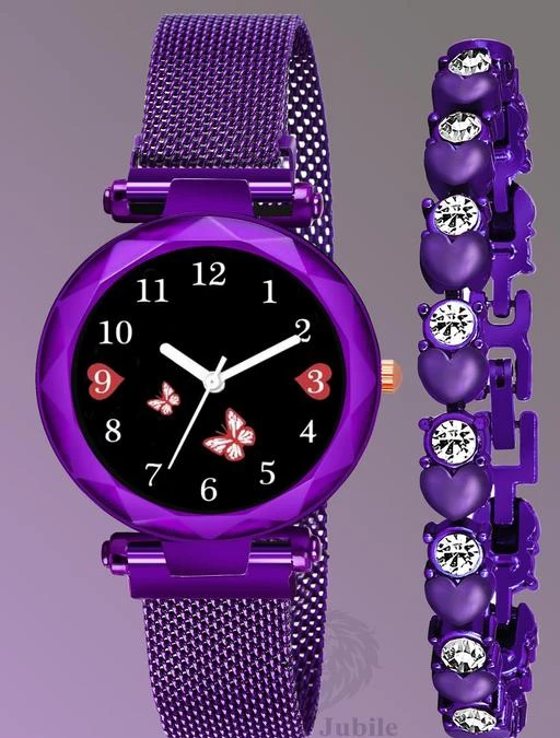 Purple hot sale butterfly watch