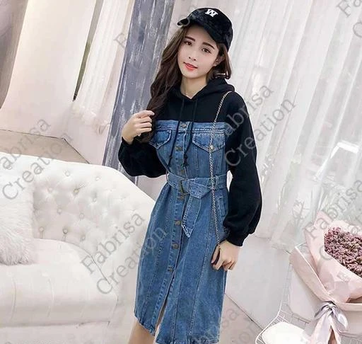 western style denim dresses