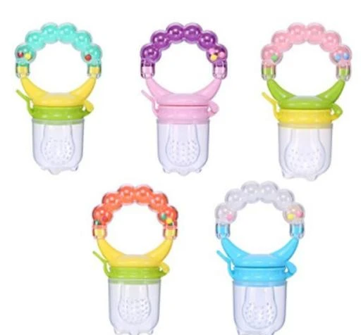 Checkout this latest Others
Product Name: *New rattle baby silicon fruit feeder with cover pack of 2*
Color: Multicolor
Silicone is a kind of safe and non-toxic material that was confirmed stable and virtually harmless to humans. It's been highly recommend to use in baby products and kitchen, as it won't react with food and drink when cooking and chewing.our baby food feeder pacifier are safe and non- toxic, durable for long lasting use.these baby fruit pacifier feeders are designed for teething baby boy and girl aged 6-12 months 3-in-1 fresh food and fruit feeder it works well as a pacifier fruit holder • Simple to clean, hygienic and healthy - no-choke design prevents accidental swallowing. Includes detachable fda food-grade silicone food pacifier bulb and infant teething toy with handle and rattle • Calms babies and soothes very young children, while providing a nutritious snack.this feeder is a simple combination, so parents only wash it with warm soap water, or boil to sterilize and it is convenient to carry it in travel or storage in fridge for its dust cover • Perfect baby shower gift-this is a considerate and sweet wonderful gift for baby showers and expectant moms,
Country of Origin: India
Easy Returns Available In Case Of Any Issue


SKU: Mf-U48ae
Supplier Name: BABY'S BUCKET

Code: 912-141021022-894

Catalog Name: Rattle Baby fruit feeder pack of 2 
CatalogID_41866244
M08-C25-SC1256