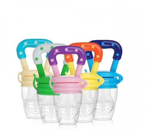 Checkout this latest Others
Product Name: *New baby silicon fruit feeder with cover pack of 2 *
Color: Multicolor
Silicone is a kind of safe and non-toxic material that was confirmed stable and virtually harmless to humans. It's been highly recommend to use in baby products and kitchen, as it won't react with food and drink when cooking and chewing.our baby food feeder pacifier are safe and non- toxic, durable for long lasting use.these baby fruit pacifier feeders are designed for teething baby boy and girl aged 6-12 months 3-in-1 fresh food and fruit feeder it works well as a pacifier fruit holder • Simple to clean, hygienic and healthy - no-choke design prevents accidental swallowing. Includes detachable fda food-grade silicone food pacifier bulb and infant teething toy with handle and rattle • Calms babies and soothes very young children, while providing a nutritious snack.this feeder is a simple combination, so parents only wash it with warm soap water, or boil to sterilize and it is convenient to carry it in travel or storage in fridge for its dust cover • Perfect baby shower gift-this is a considerate and sweet wonderful gift for baby showers and expectant moms
Country of Origin: India
Easy Returns Available In Case Of Any Issue


SKU: kzj0rxYF
Supplier Name: BABY'S BUCKET

Code: 971-141023780-994

Catalog Name: Baby fruit feeder pack of 2 
CatalogID_41867157
M08-C25-SC1256