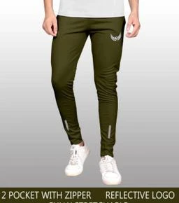 Buy ATHLET Mens Stylish Regular Fit Cotton Hosiery SELF Lining Both Side  Zipper Pocket Lower/Pyjama for Gym,Running,Night Wear,Casual Wear Track  Pant Dark Grey at