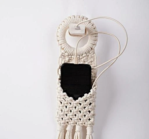 Macrame key holder on sale price